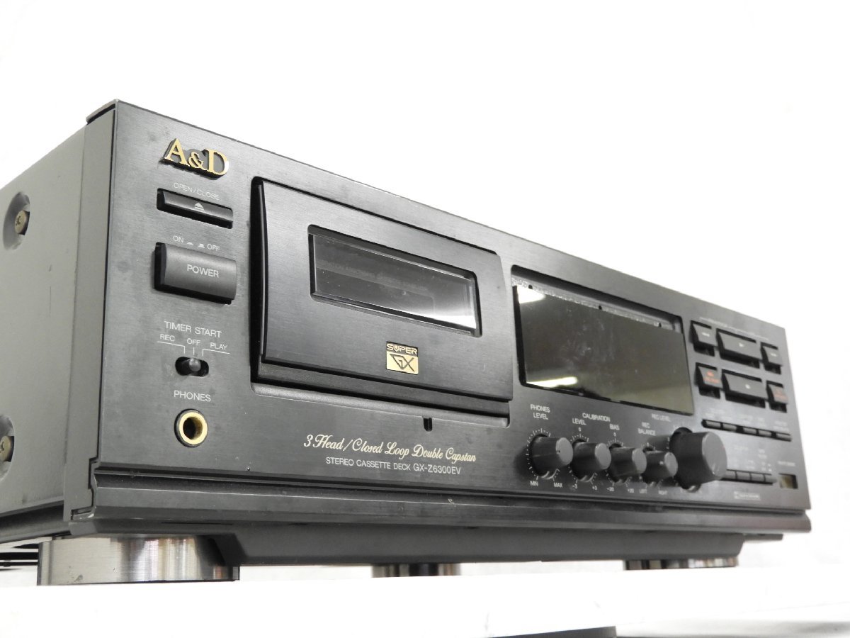 ☆ A&D GX-Z6300EV カセットデッキ ☆中古☆ GX-Z6300EV カセット