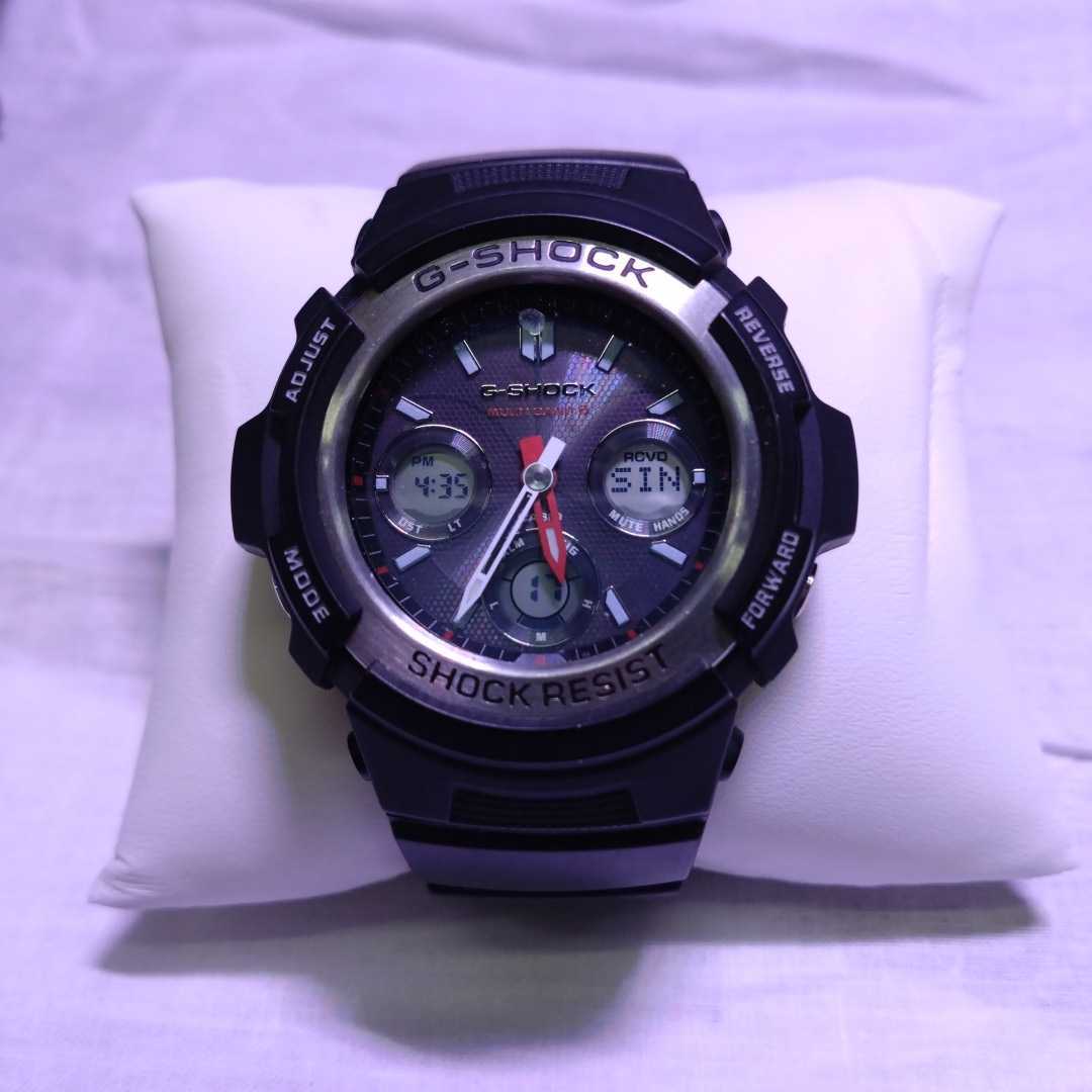 時計 カシオ G-SHOCK AWG-M100A マルチバンド6 電波ソーラー 腕時計