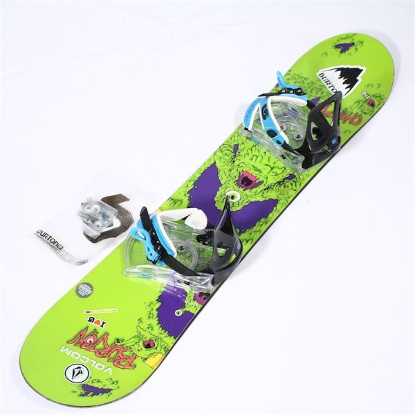 キッズスノーボード BURTON CHOPPER 110cm×バイン×ブーツ Burton Snowboard Snowboards Freeride - BURTON Chopper | Bindings