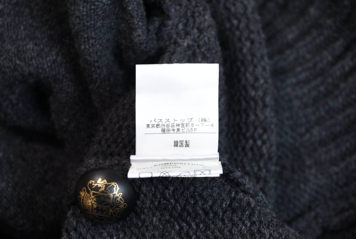 via bus stop購入品！WOOYOUNGMI (ウーヨンミ) ニットコート size48 