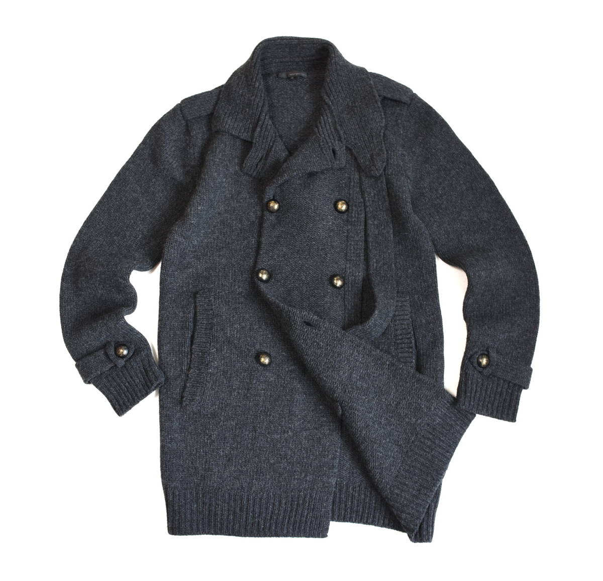 via bus stop購入品！WOOYOUNGMI (ウーヨンミ) ニットコート size48 