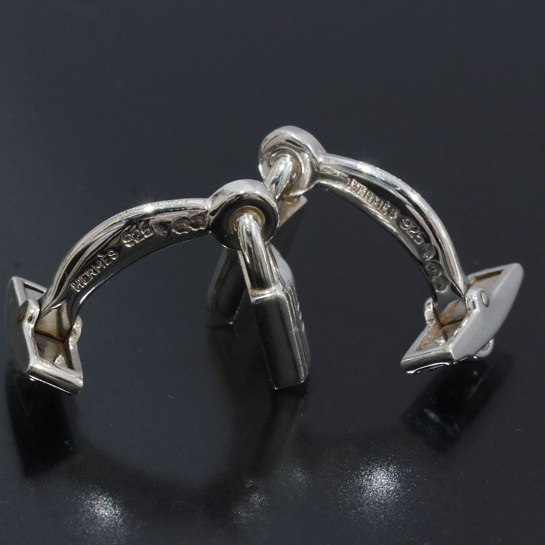 希少 エルメス HERMES ベルトモチーフ カフス SV925 カフリンクス 希少 エルメス HERMES ベルトモチーフ カフス SV925 カフリンクス 楽天