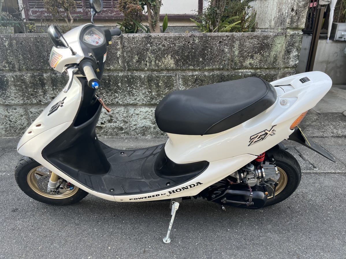 HONDA スクーター　50cc ホンダ ライブディオZX 71ccチューニングスクーター美品(50cc以下