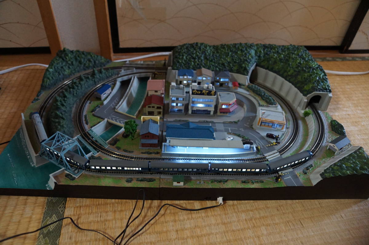 美品東京マルイ PROZ 完成ジオラマコース基本セット Zゲージ 東京