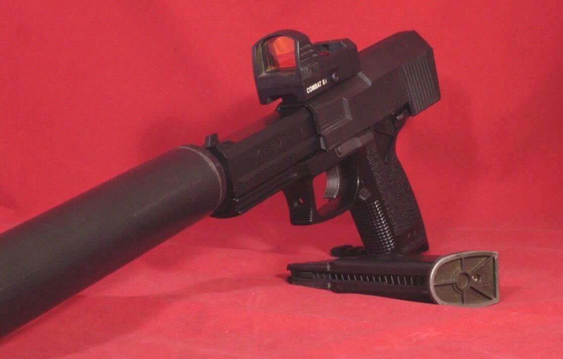 東京マル SOCOM Mk23 固定スライド サプレッサー/ライト カスタム 東京