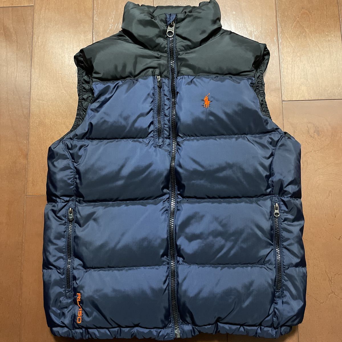 ポロラルフローレン ダウンベスト POLO RALPH LAUREN サイズ ,ネイビー