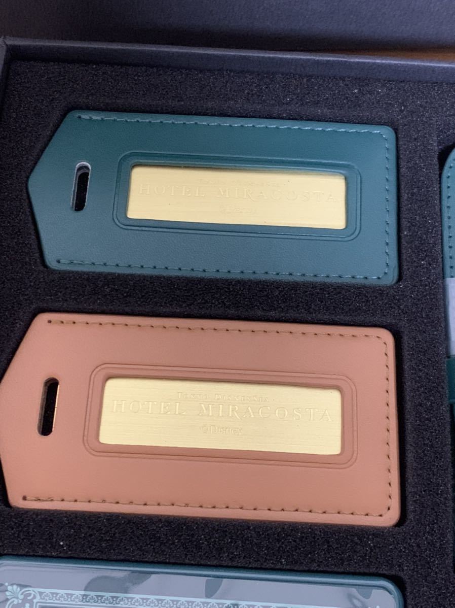 ディズニー非売品ホテルミラコスタ ネームタグ2セット トランプ