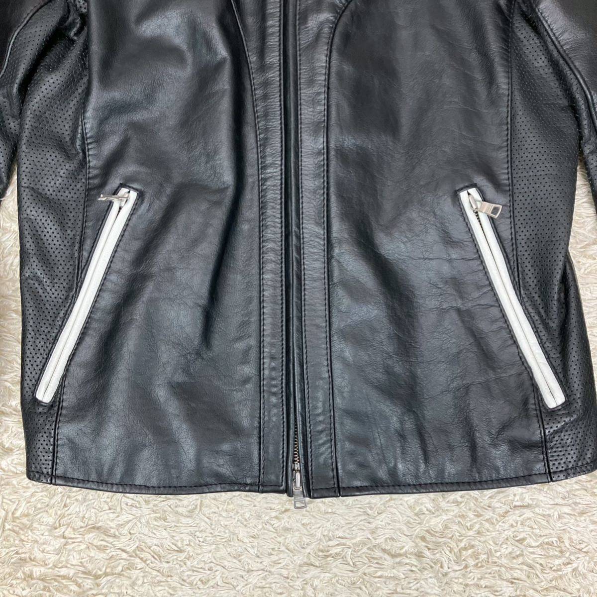 アルマーニエクスチェンジ ARMANI EXCHANGE 本革レザージャケット 