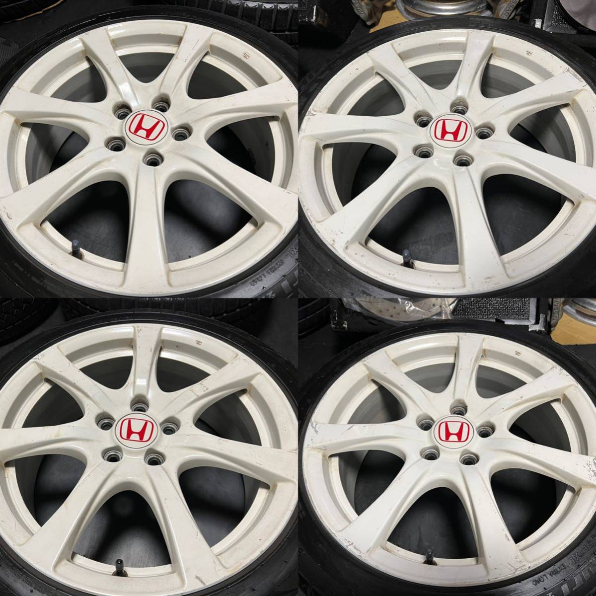 ホンダ シビック タイプR FD2 純正スタッドレスタイヤホイール 18 