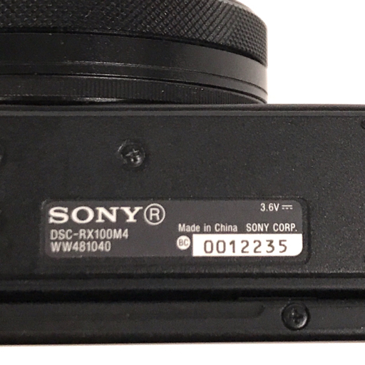 SONY DSC-RX100M4 1.8-2.8 8.8-25.7mm コンパクトデジタルカメラ 動作