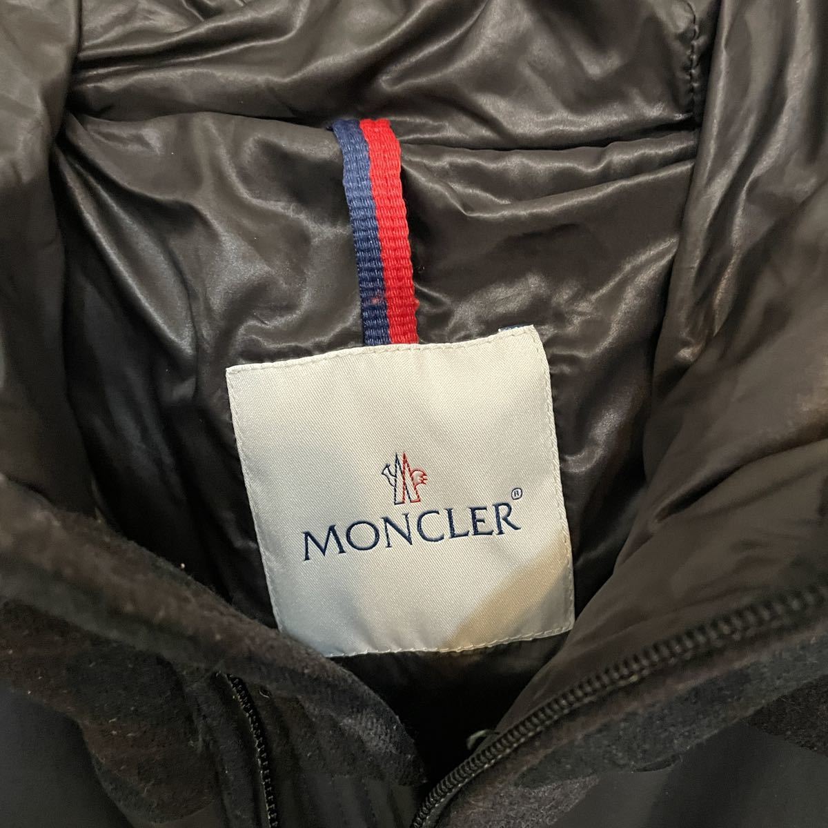 1円 美品】MONCLER カシミヤ ダウンジャケット メンズ カモフラ柄 限定