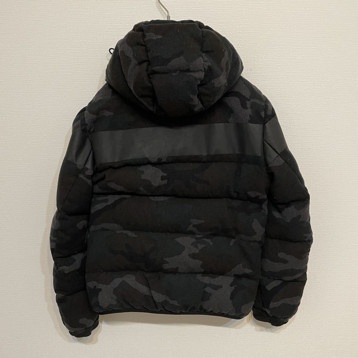 1円 美品】MONCLER カシミヤ ダウンジャケット メンズ カモフラ柄 限定