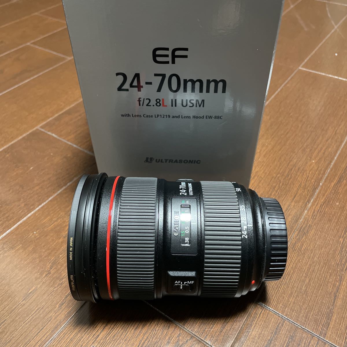 中古美品】キャノンCanon EF24-70mm F2.8L II USM フルサイズ 標準 
