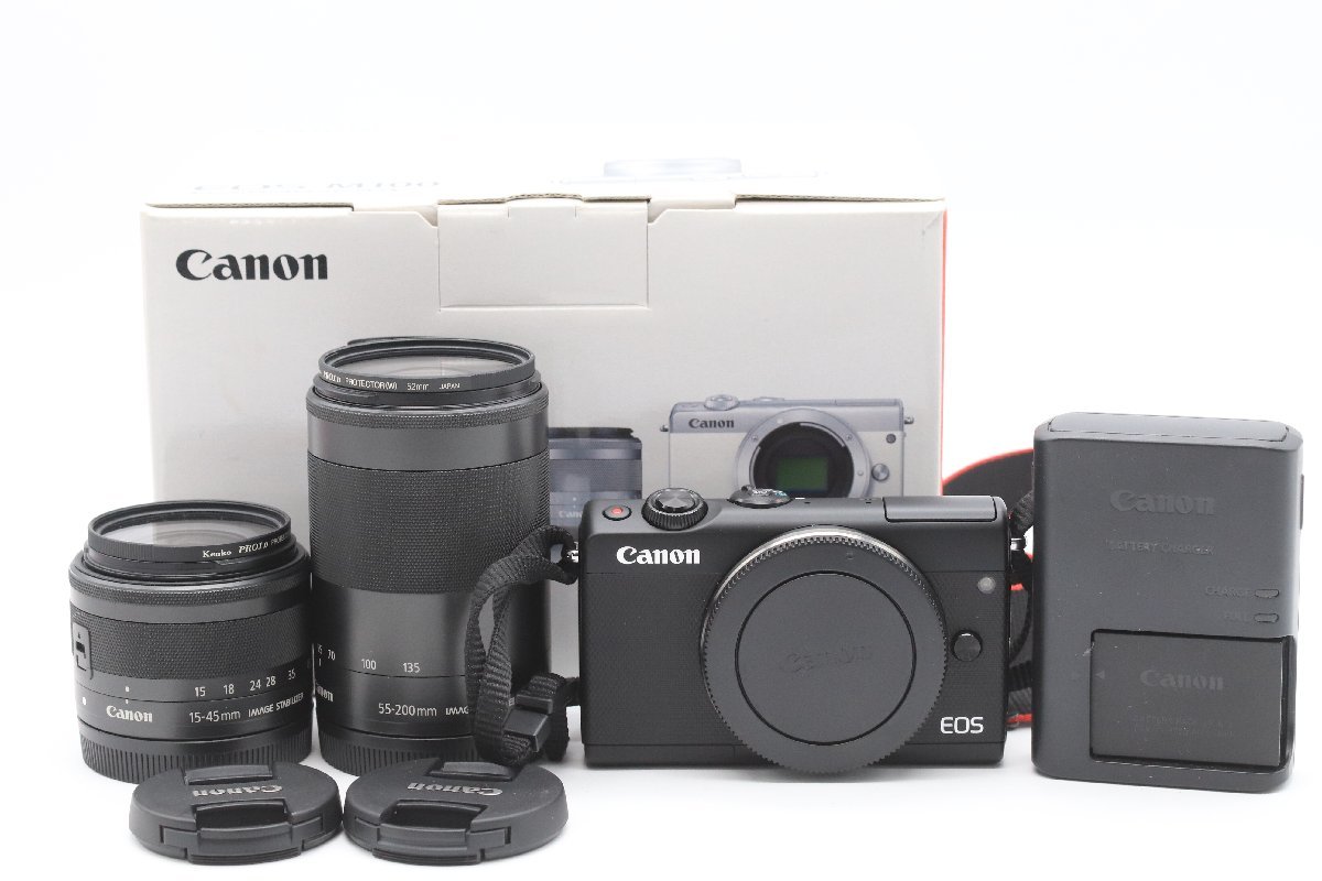 CANON キャノン EOS M100 ミラーレス一眼 デジタルカメラ EF-M 15-45mm