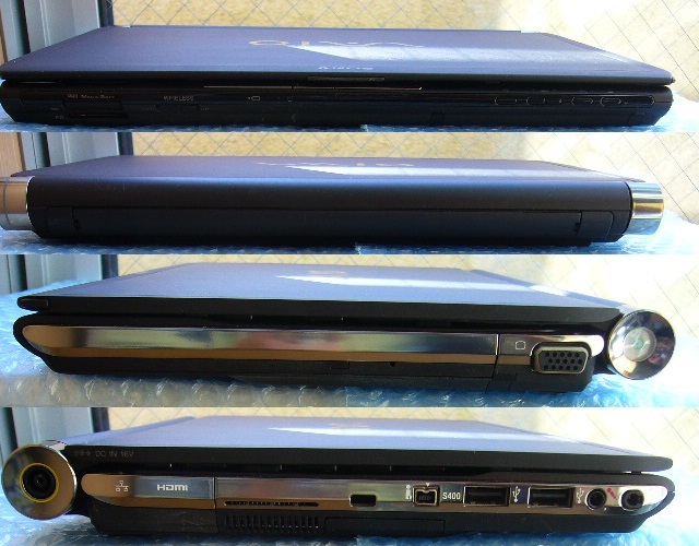 ジャンク Sony Vaio VGN-TT53FB(PCG-4U1N) Core2 Duo U9400 1.40GHz