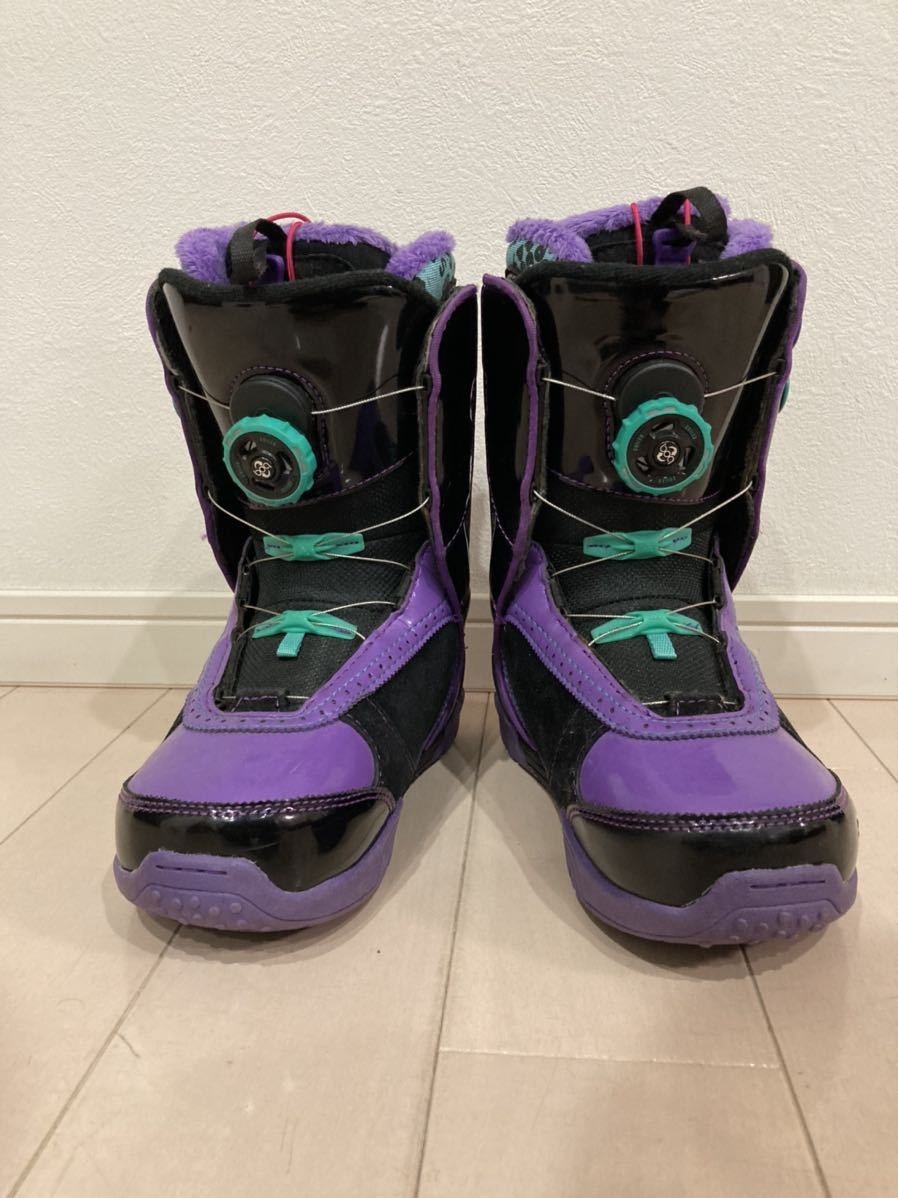 ウィンタースポーツ K2 女性/kids スノーボードブーツ 紫/黒
