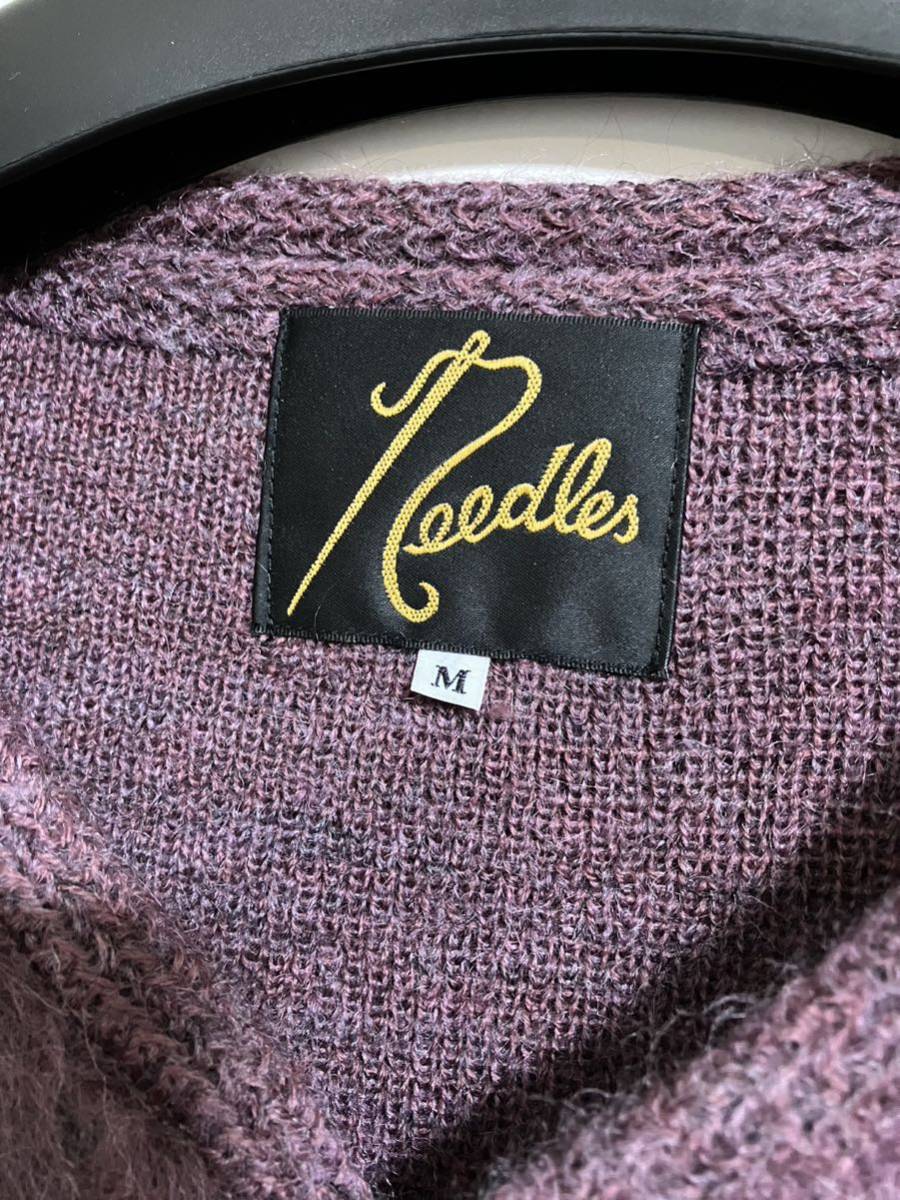 Needles モヘアカーディガン 紫 パープル ブランド公式オンラインショップ