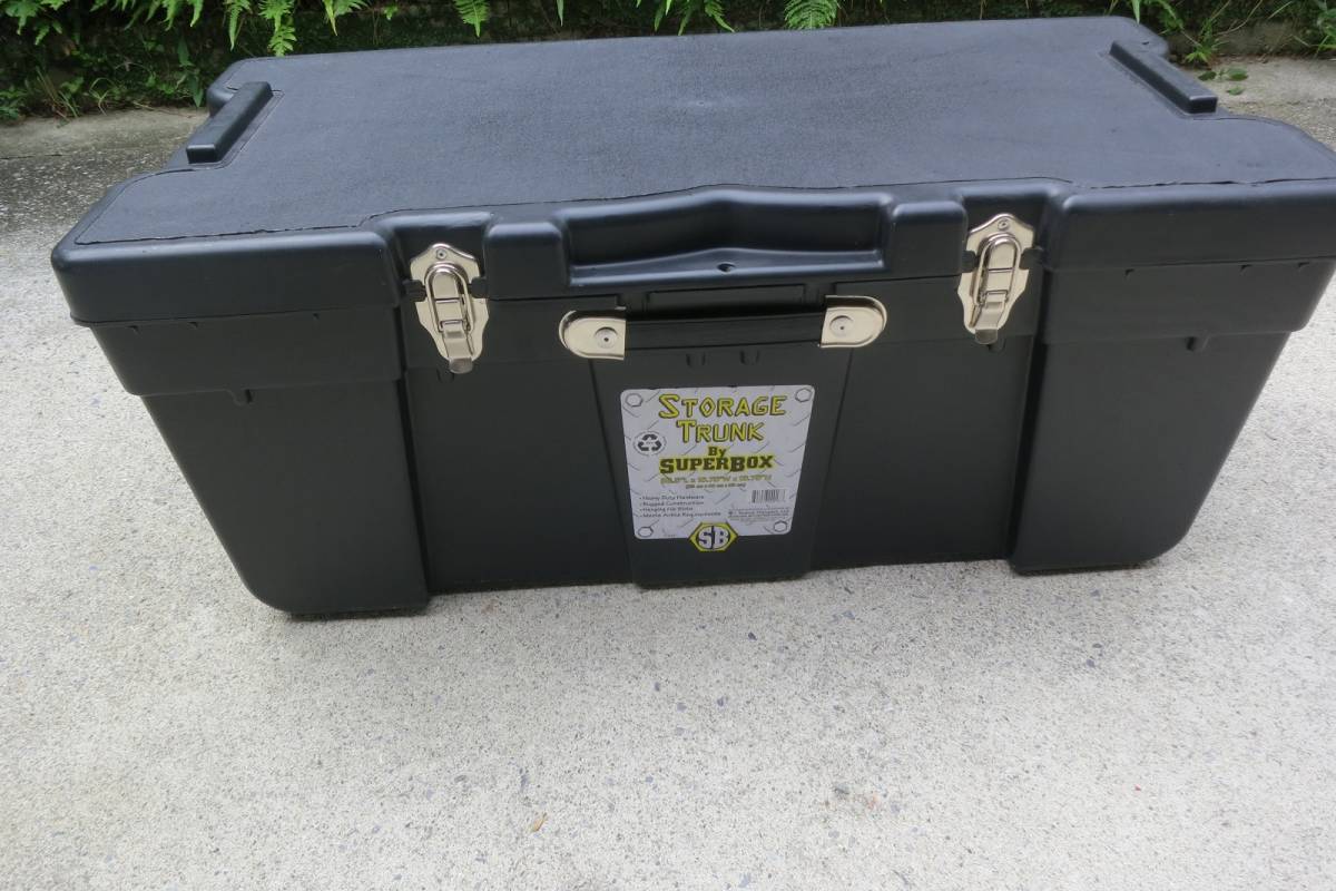 米軍放出品 STORAGE TRUNK SUPER BOX －A168 Storage Military Plano