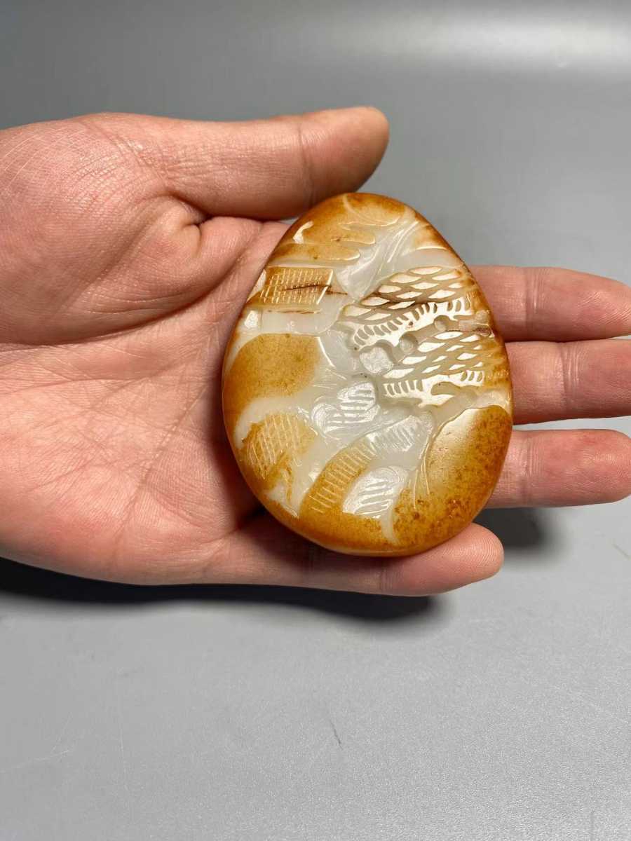 白玉 精品収蔵 滿金星 玉壁 宋代 和田玉羊脂白玉の値段と