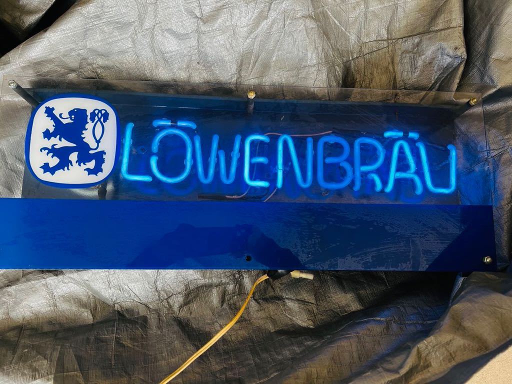 買い得 Löwenbräu ネオンサイン 【公式通販】