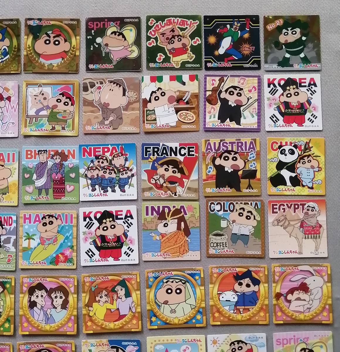 ① チョコビ シール 104枚(内キラ10枚) 2006年～2017年 クレヨン