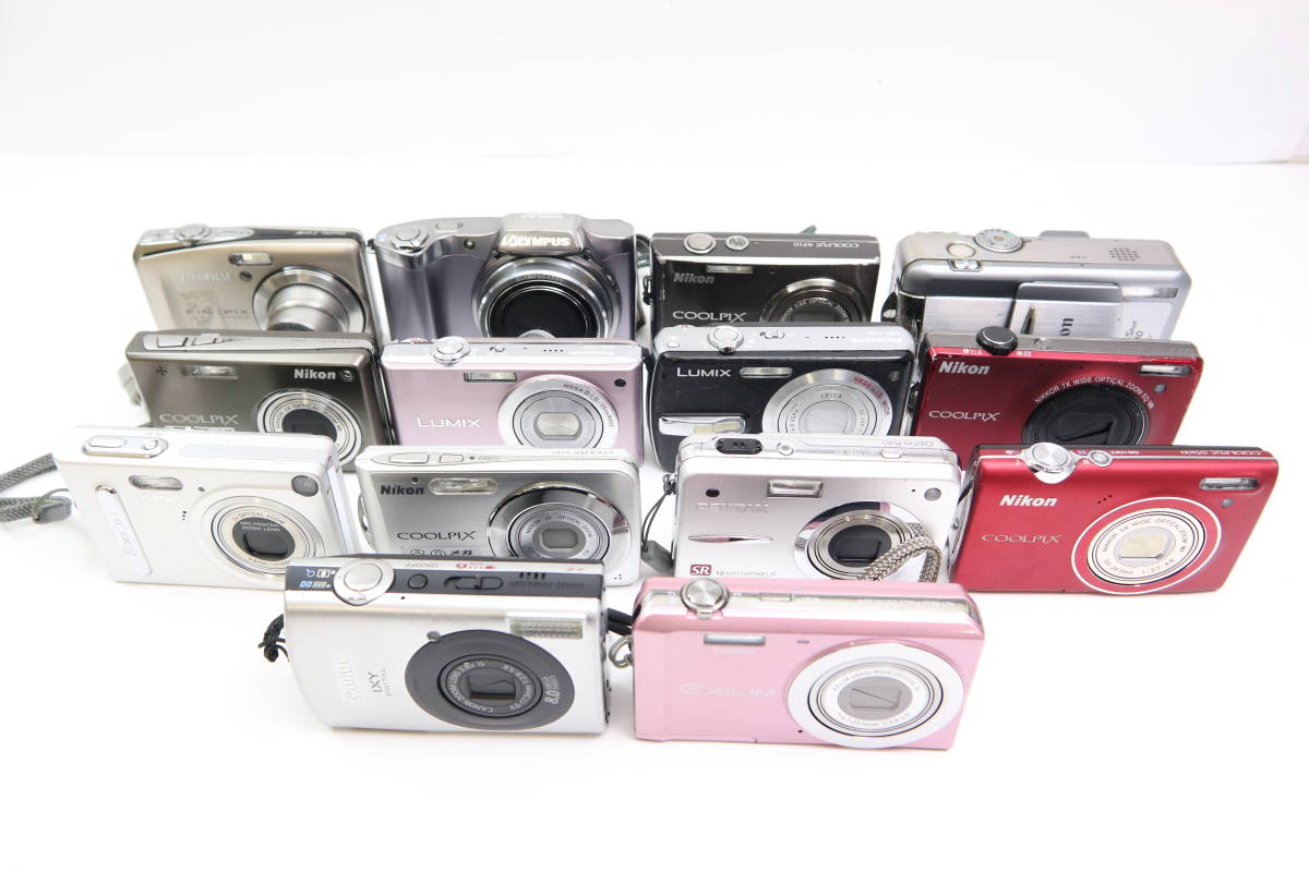 Canon FUJIFILM デジタルカメラ デジカメ CASIO AO-26デジカメ8台お