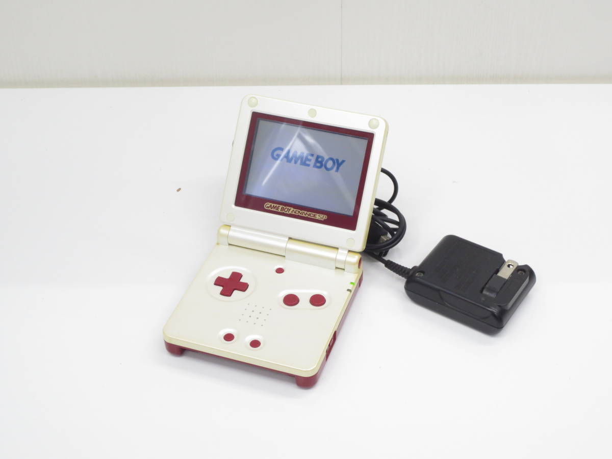 人気SALE，送料無料 訳あり 任天堂 ゲームボーイアドバンスSP AGS-001 ファミコンカラー(本体)｜売買されたオークション情報、yahooの商品情報をアーカイブ公開 - オークファン 本体