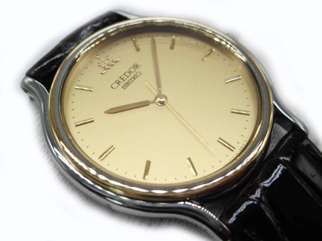□【動作品】SEIKO セイコー クレドール CREDOR 8J81-6B00 腕時計 