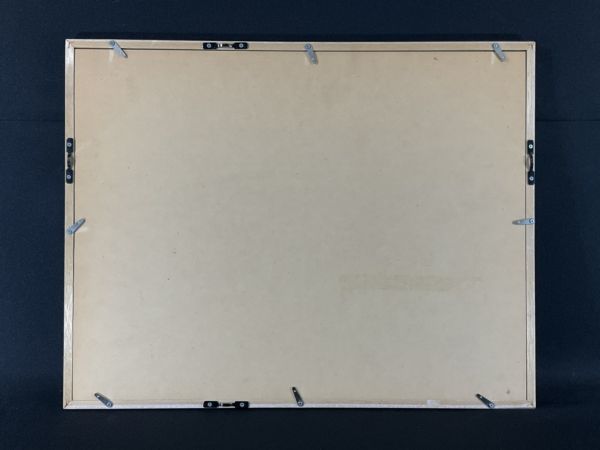 真作保証□シルクスクリーン□渡辺あきお□「夜空のネコたち」□ネコ