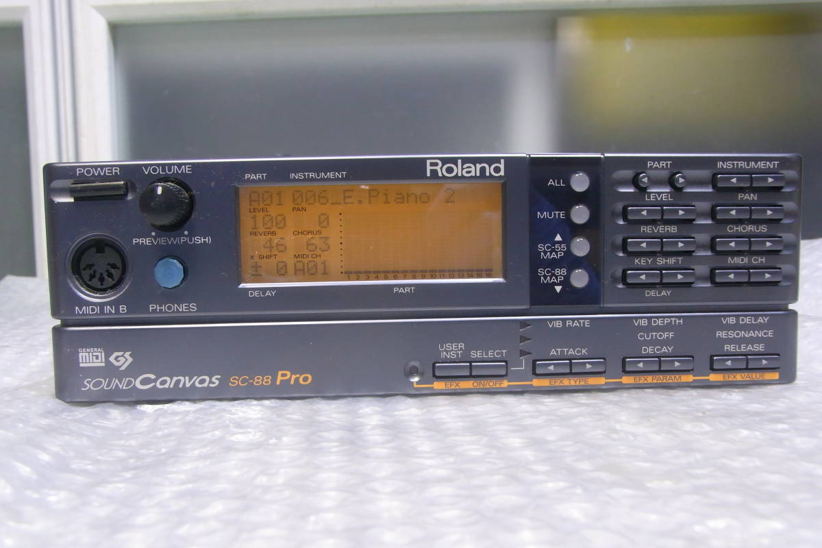 Roland sc-88pro SOUND Canvas 音源モジュール 【公式通販】