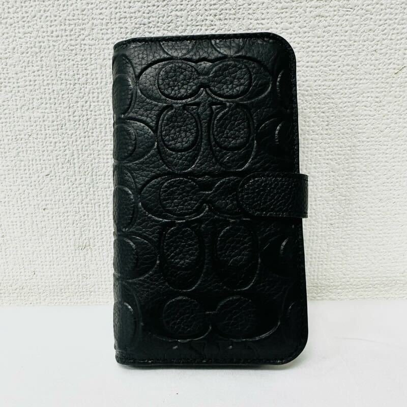 COACH コーチ iPhoneケース 手帳型 iPhone 14 Pro 用 シグネチャー