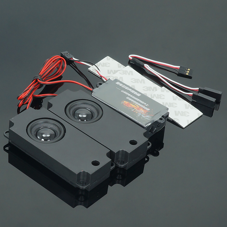 「10種類実車エンジ サウンド」☆改良版 大音量☆ エンジン サウンドシミュレータ Axial Tamiya Kyosho HPI Warith など汎用　No.6083