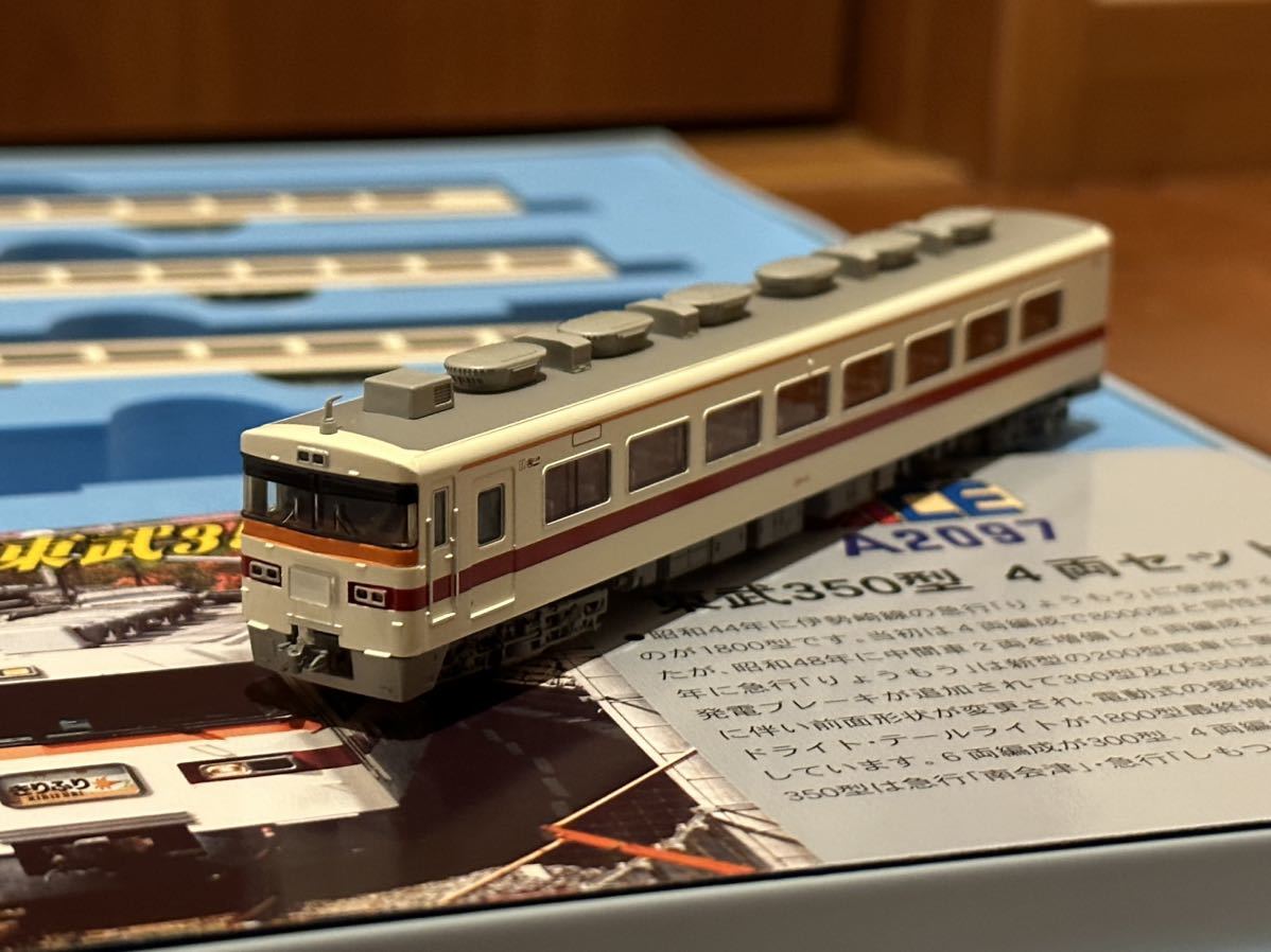 マイクロエース 東武350型 4両セット 鉄道模型 マイクロエース 東武350