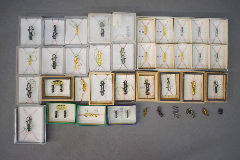 【凛々】15P　新古品 羽織紐用 金具 エスカン S環 39点組　まとめ売り