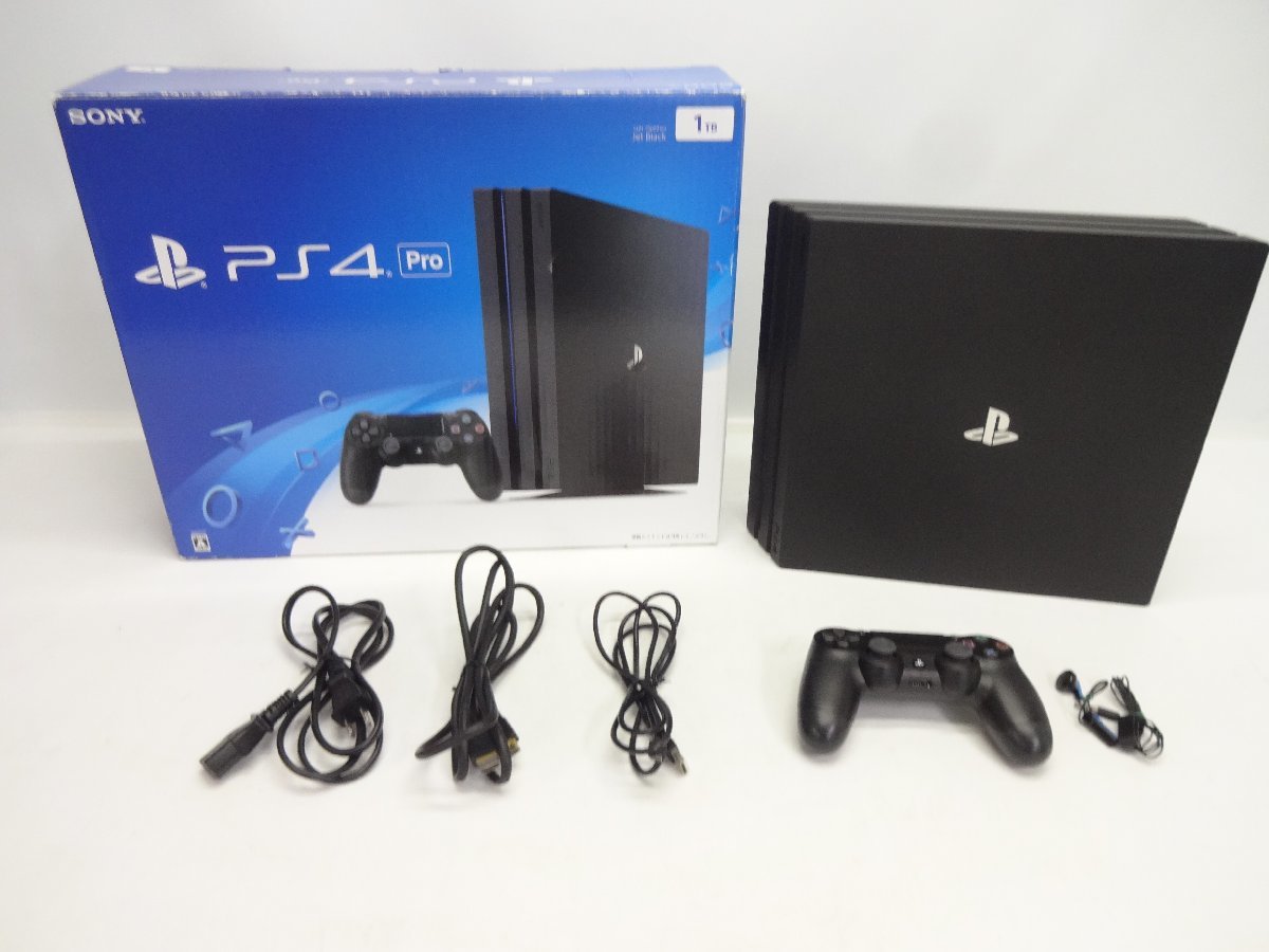 1TB CUH-7000B Pro ジェット・ブラック ブラック PS4Pro ジェット 