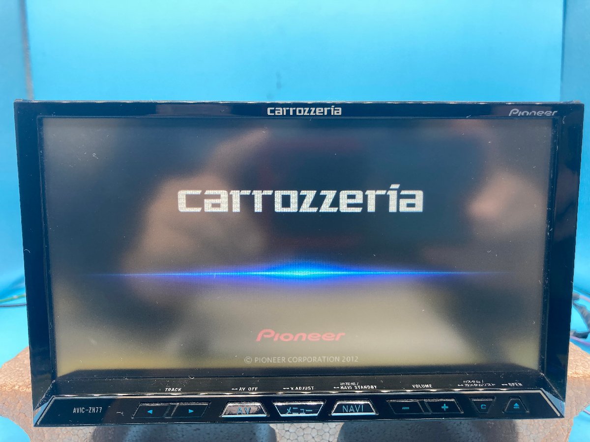 carrozzeria カロッツェリア AVIC-ZH77 サイバーナビ 2012年第1.0.0版