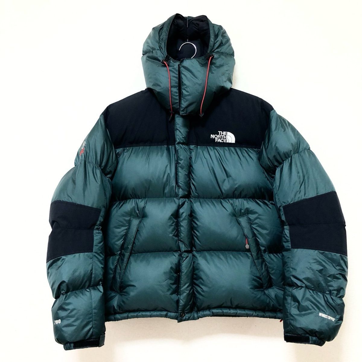 ノースフェイス ダウン ヌプシ 緑 黒 THE NORTH FACE/ザ・ノース 