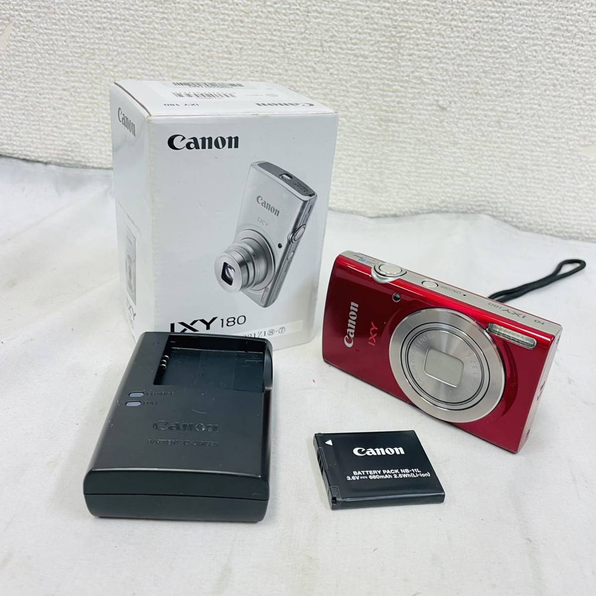 0 Canon IXY コンパクト レッド コンパクトデジタルカメラ(キヤノン 