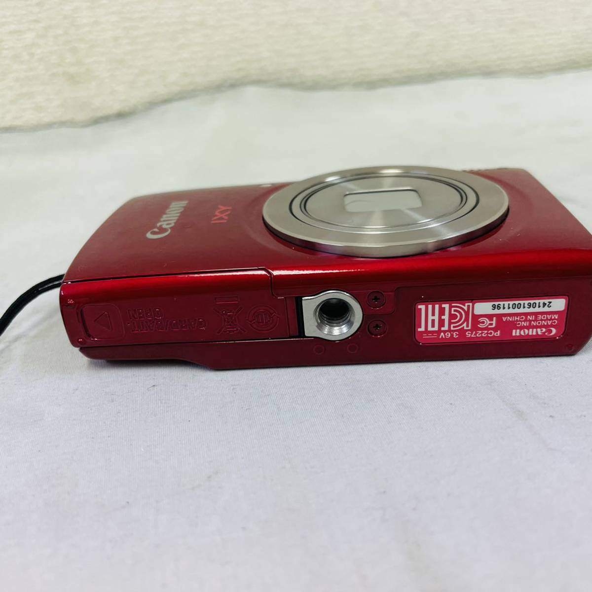 0 Canon IXY コンパクト レッド コンパクトデジタルカメラ(キヤノン 