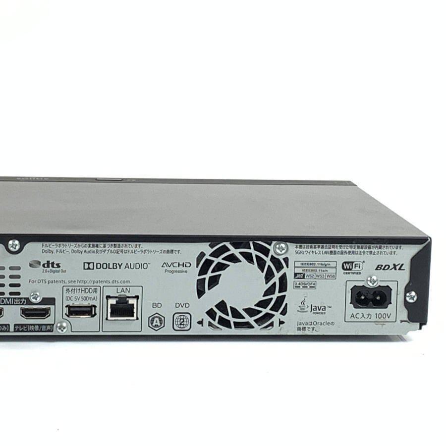 SHARP 2B-C20BT3 HDD/BDレコーダー 3D対応品 2019年製○現状品 【公式