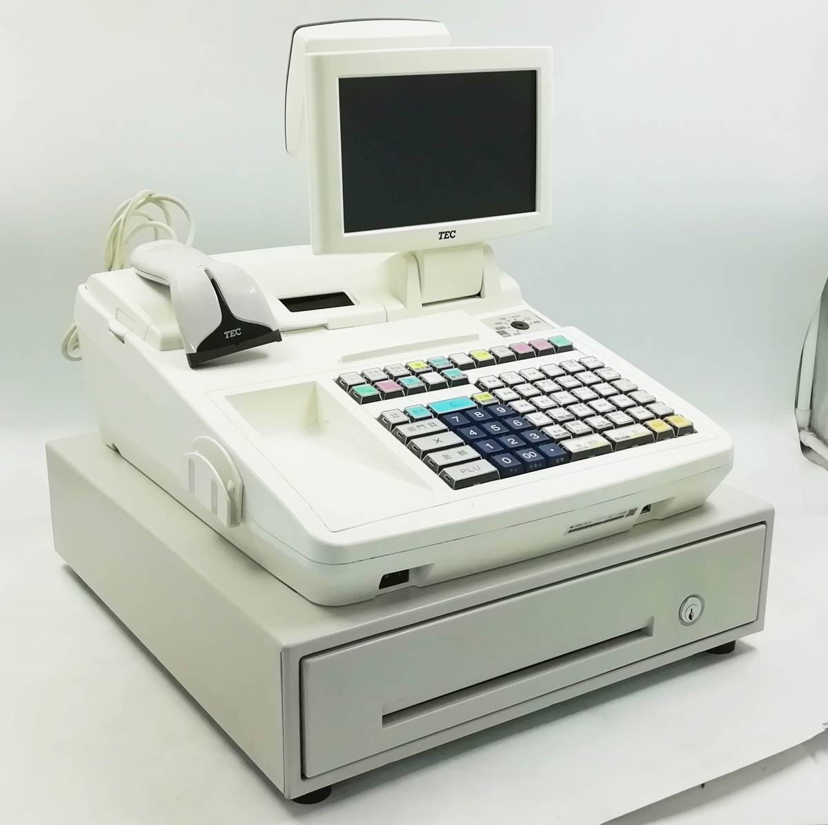 簡易動作確認済】【RAMクリア済】東芝テック TEC 電子レジスター MA