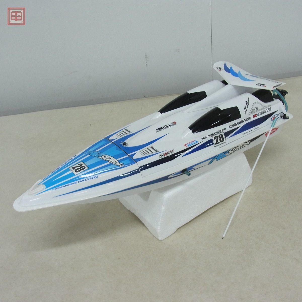 京商 エアストリーク 500 EPバージョン レディセット スピードボート