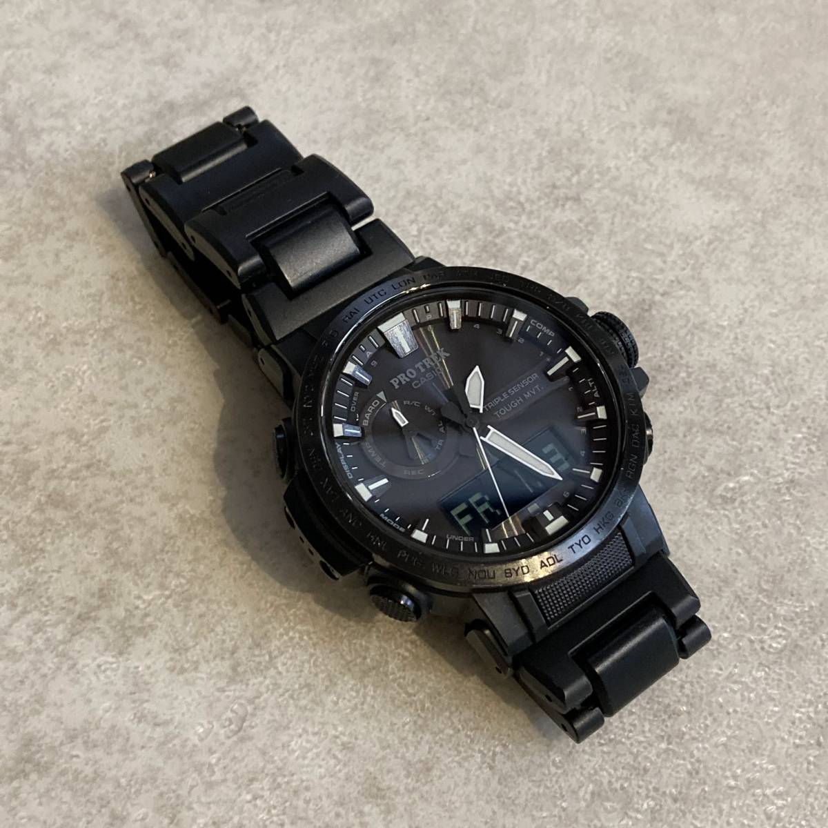 プロトレック Protrek：PRW-60FC-1AJF：コンポジットバンド：電波 