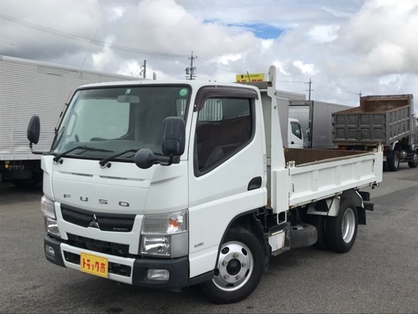 キャンター 3トンダンプ 5MT 全低床 3方開 コボレーン付き 150馬力ターボ