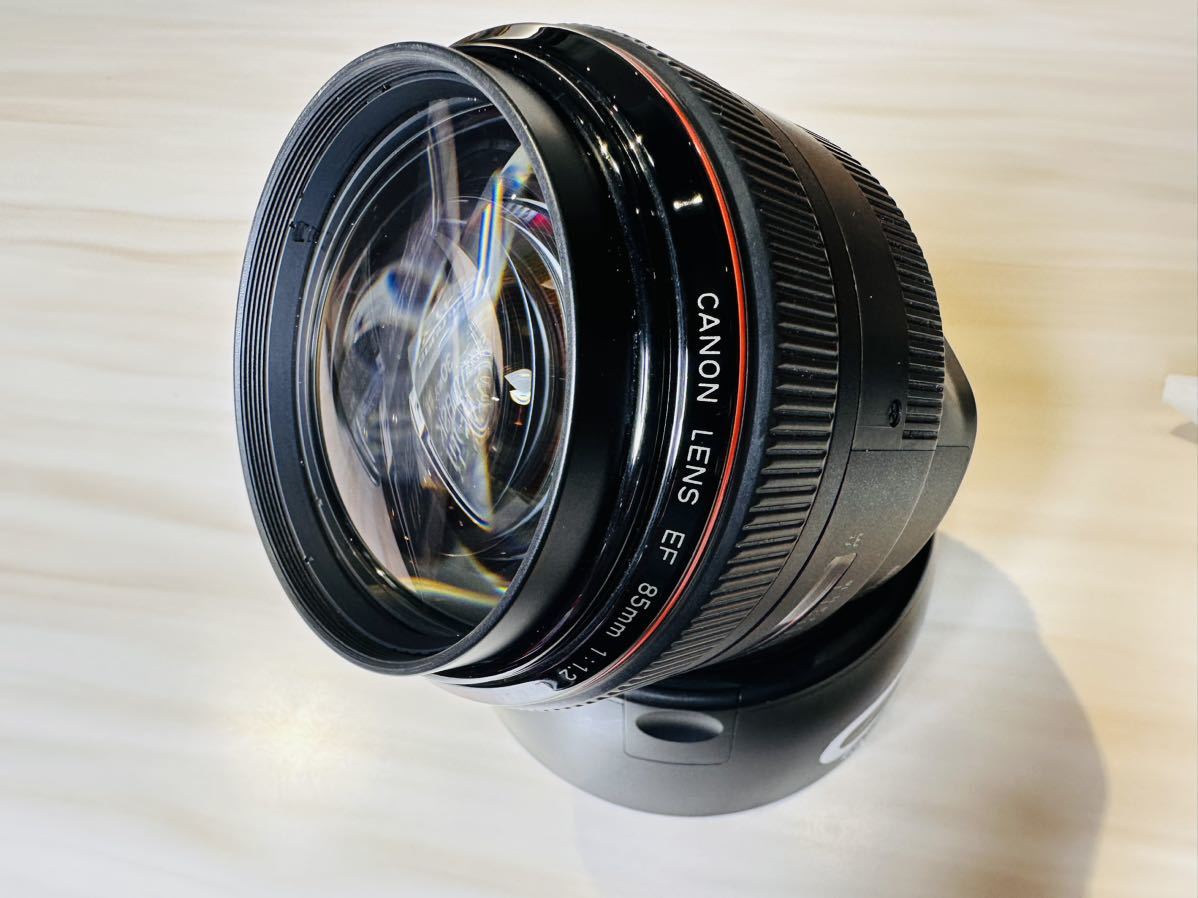 Canon キヤノン EF85mm F1.2 L USM 大口径 単焦点レンズ レンズフード
