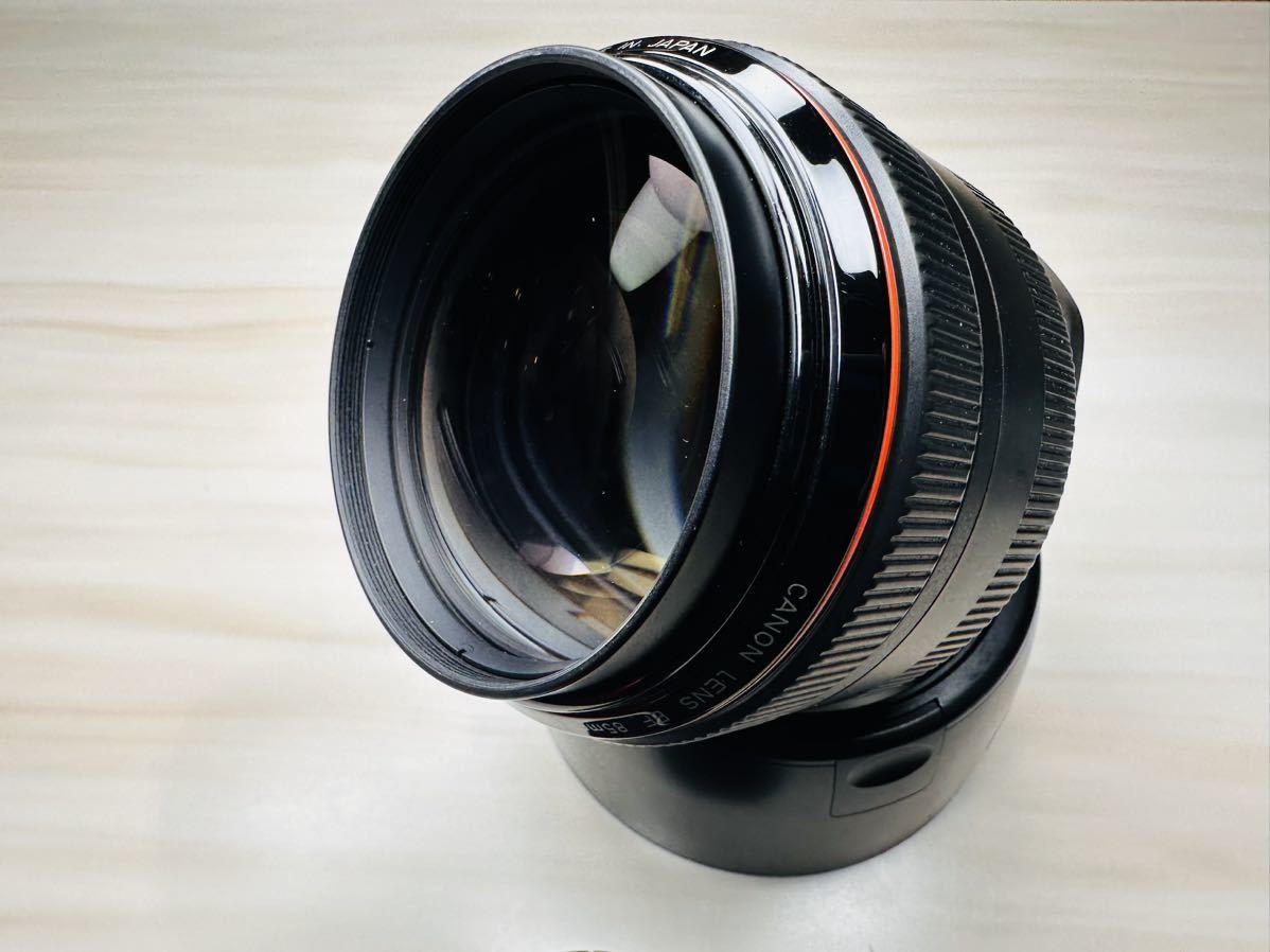 Canon キヤノン EF85mm F1.2 L USM 大口径 単焦点レンズ レンズフード