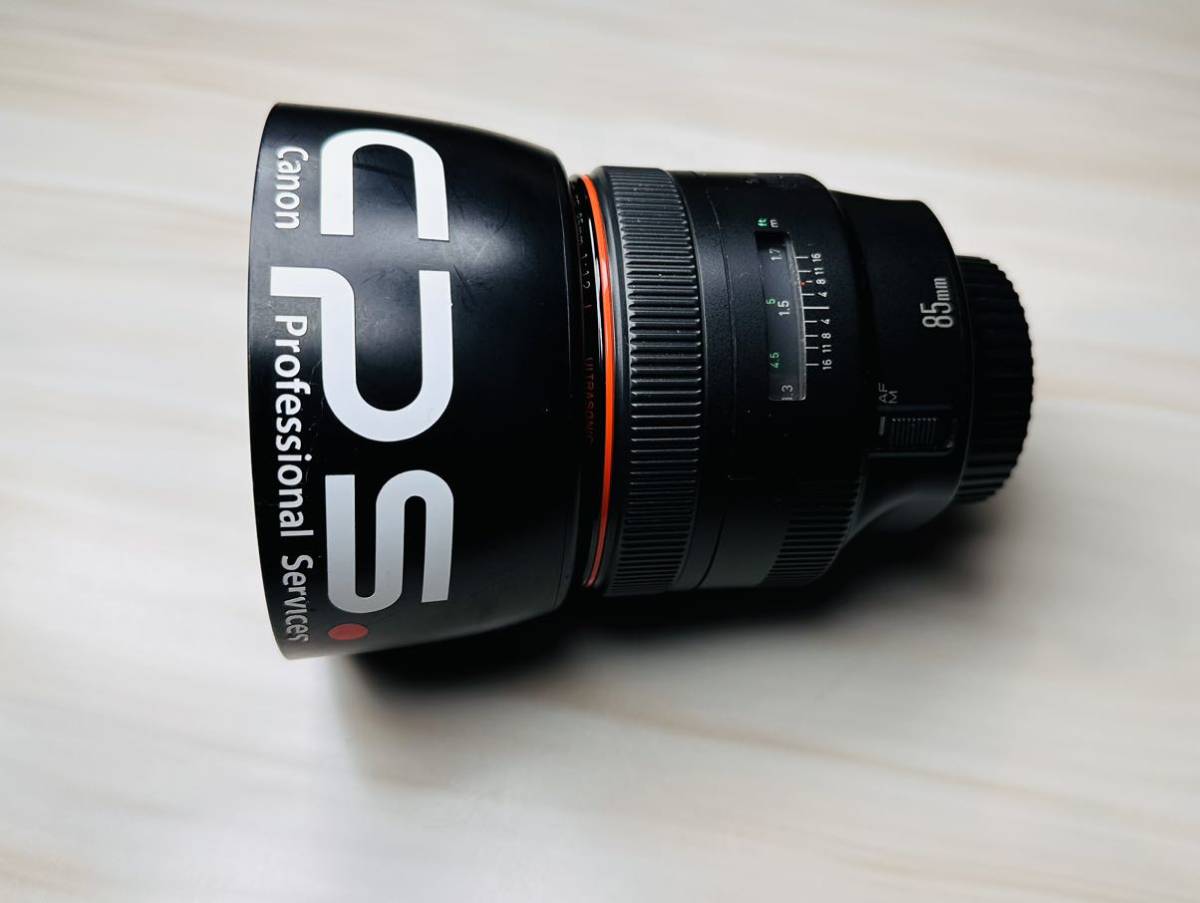 Canon キヤノン EF85mm F1.2 L USM 大口径 単焦点レンズ レンズフード