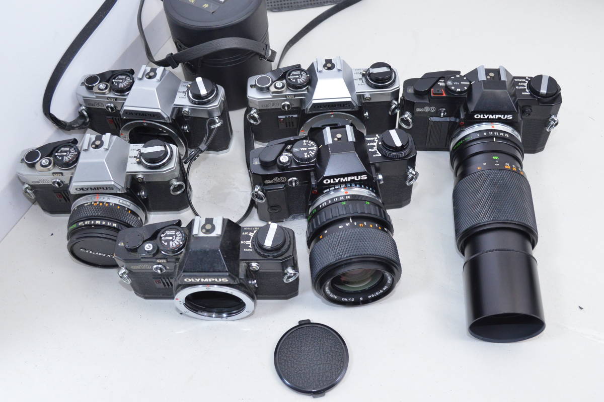 OLYMPUS OM10 OM20 OM30 まとめ売り。ジャンクカメラ おまとめ