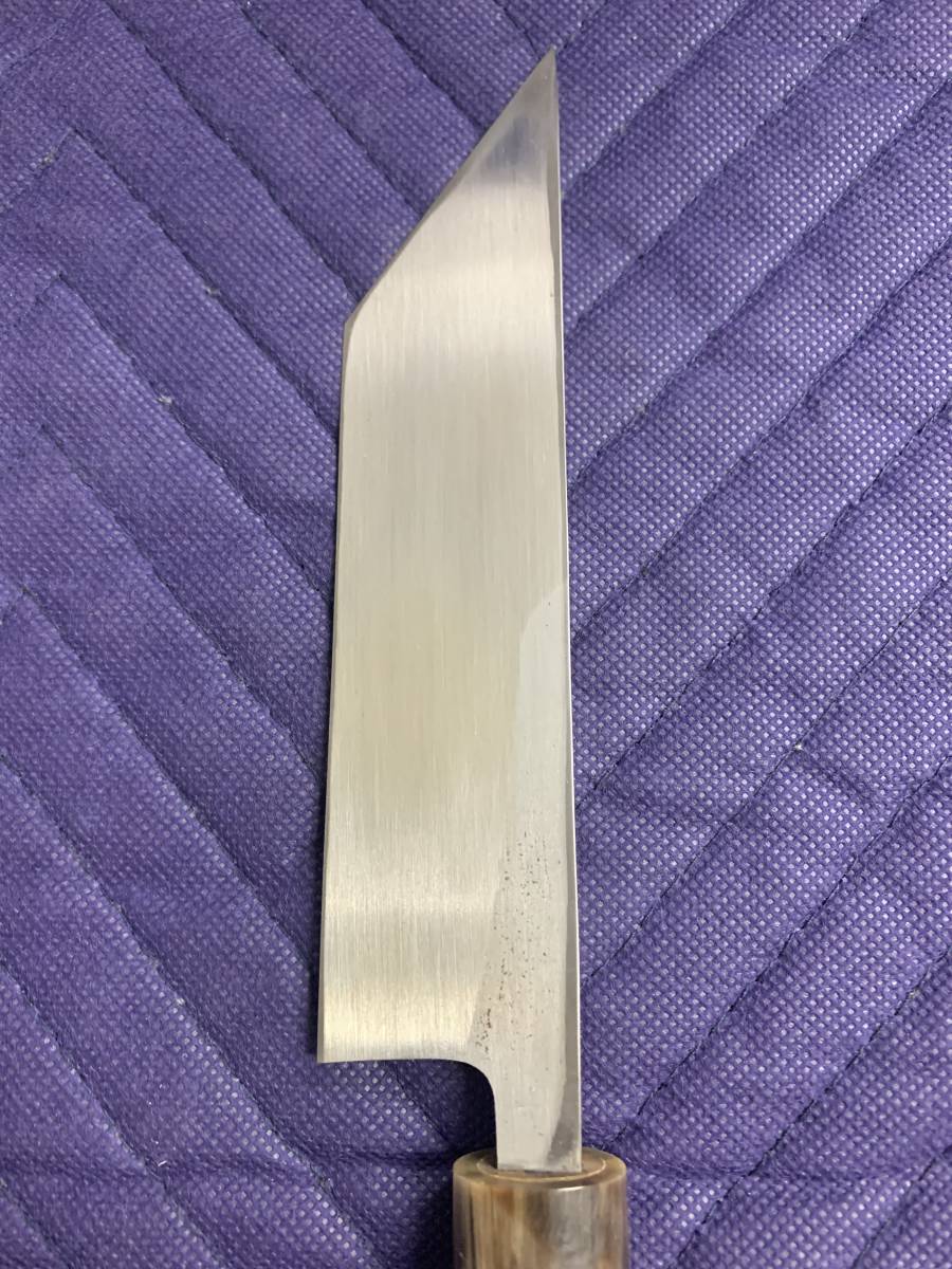 久元 庖刀 庖丁 包丁 ウナギサキ 150mm 木炭打鍛錬製法 未使用品(和 