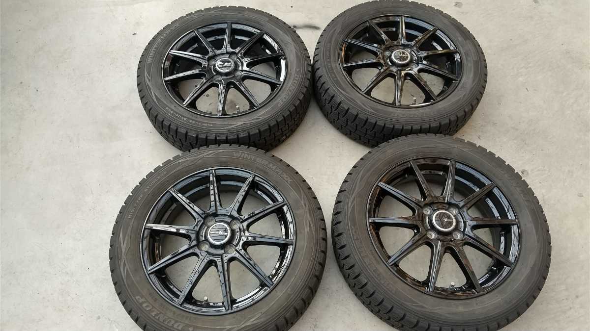 超バリ山♪165/65R15冬タイヤセット♪ バリ山 超バリ山♪